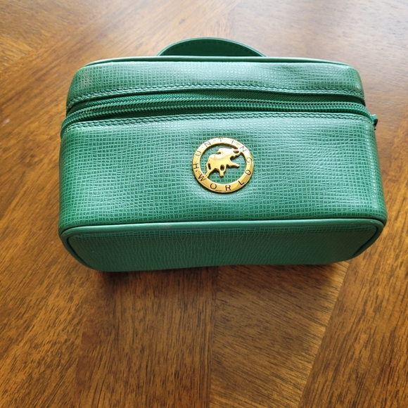 Hunting World Vanity Travel Bag Emerald Green Mirror - Picture 2 of 9